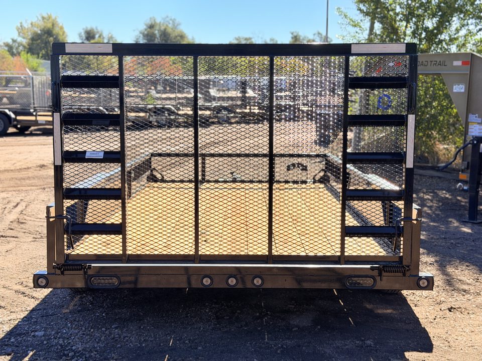 New 2027 Load Trail 7-14 Tandem Axle Ramp Gate Utility W/ ATV Ramps 7K GVWR