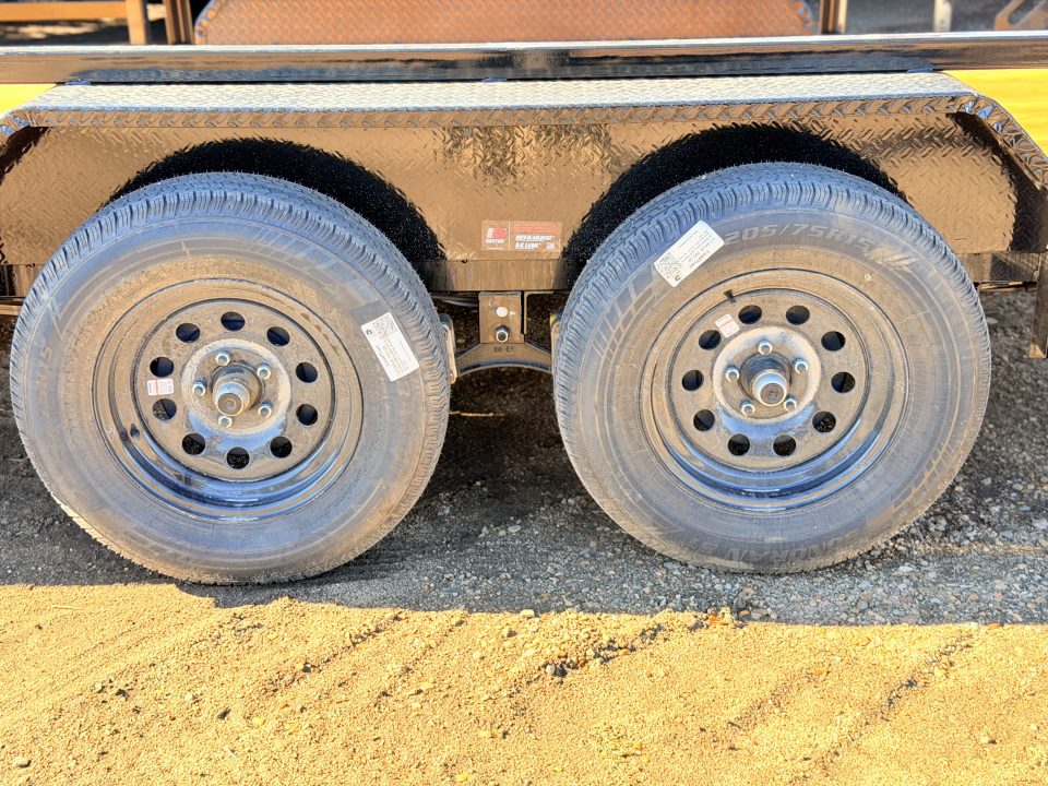 New 2027 Load Trail 7-14 Tandem Axle Ramp Gate Utility W/ ATV Ramps 7K GVWR