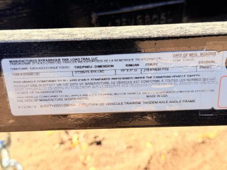 New 2027 Load Trail 7-14 Tandem Axle Ramp Gate Utility W/ ATV Ramps 7K GVWR
