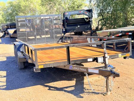 New 2027 Load Trail 7-16 Tandem Axle Ramp Gate Utility 7K GVWR