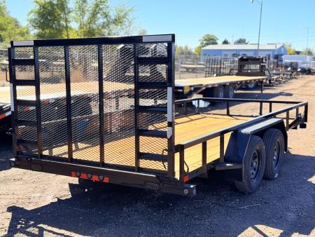 New 2027 Load Trail 7-16 Tandem Axle Ramp Gate Utility 7K GVWR