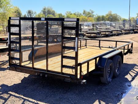 New 2027 Load Trail 7-16 Tandem Axle Ramp Gate Utility 7K GVWR