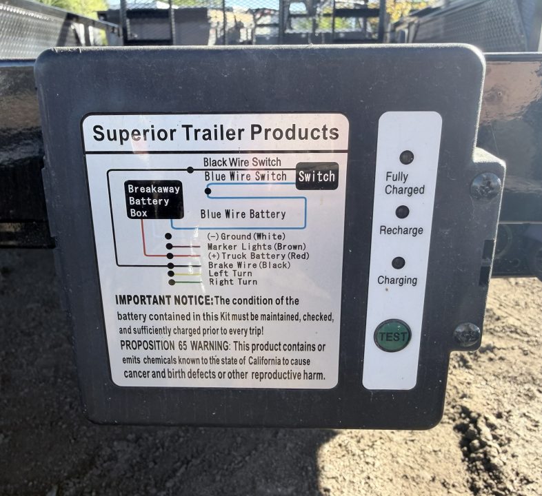 New 2027 Load Trail 7-14 Tandem Axle Ramp Gate Utility 7K GVWR