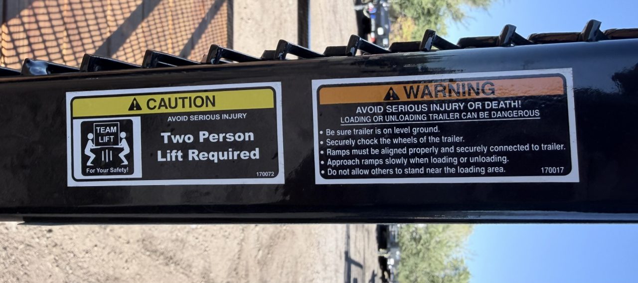 New 2027 Load Trail 7-14 Tandem Axle Ramp Gate Utility 7K GVWR