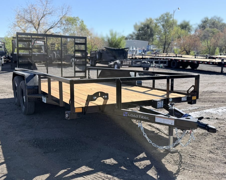 New 2027 Load Trail 7-14 Tandem Axle Ramp Gate Utility 7K GVWR