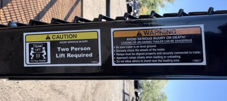 New 2027 Load Trail 7-14 Tandem Axle Ramp Gate Utility 7K GVWR