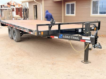 New 2027 Load Trail 8.5-20 Deckover Equipment Hauler W/ 14 PLY Tire Upgrade 14K GVWR