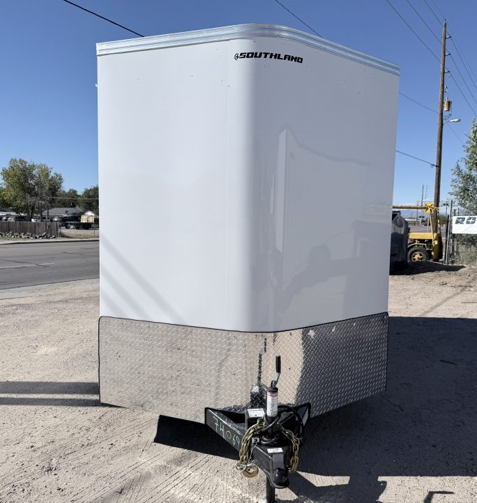 New 2027 Royal Cargo Trailers 7-14-1.5V Enclosed Rear Barn Door 7K GVWR