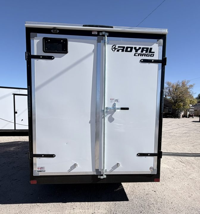 New 2027 Royal Cargo Trailers 7-14-1.5V Enclosed Rear Barn Door 7K GVWR