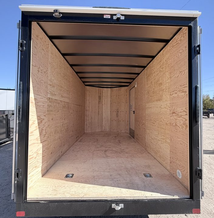 New 2027 Royal Cargo Trailers 7-14-1.5V Enclosed Rear Barn Door 7K GVWR