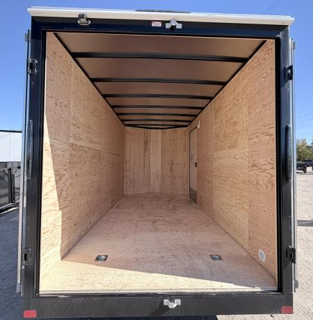 New 2027 Royal Cargo Trailers 7-14-1.5V Enclosed Rear Barn Door 7K GVWR