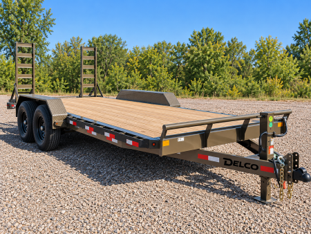 New 2027 Delco Trailers 24' HD Equipment Trailer