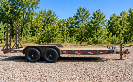 New 2027 Delco Trailers 24' HD Equipment Trailer