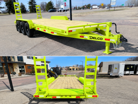 New 2027 Delco Trailers 24' HD Equipment Trailer