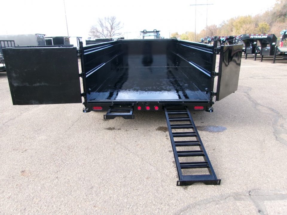 New 2027 PJ Trailers DM 83" LOW PRO HIGH SIDE Dump Trailer