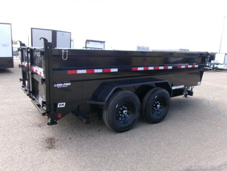 New 2027 PJ Trailers DM 83" LOW PRO HIGH SIDE Dump Trailer