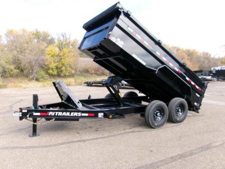 New 2027 PJ Trailers DM 83" LOW PRO HIGH SIDE Dump Trailer
