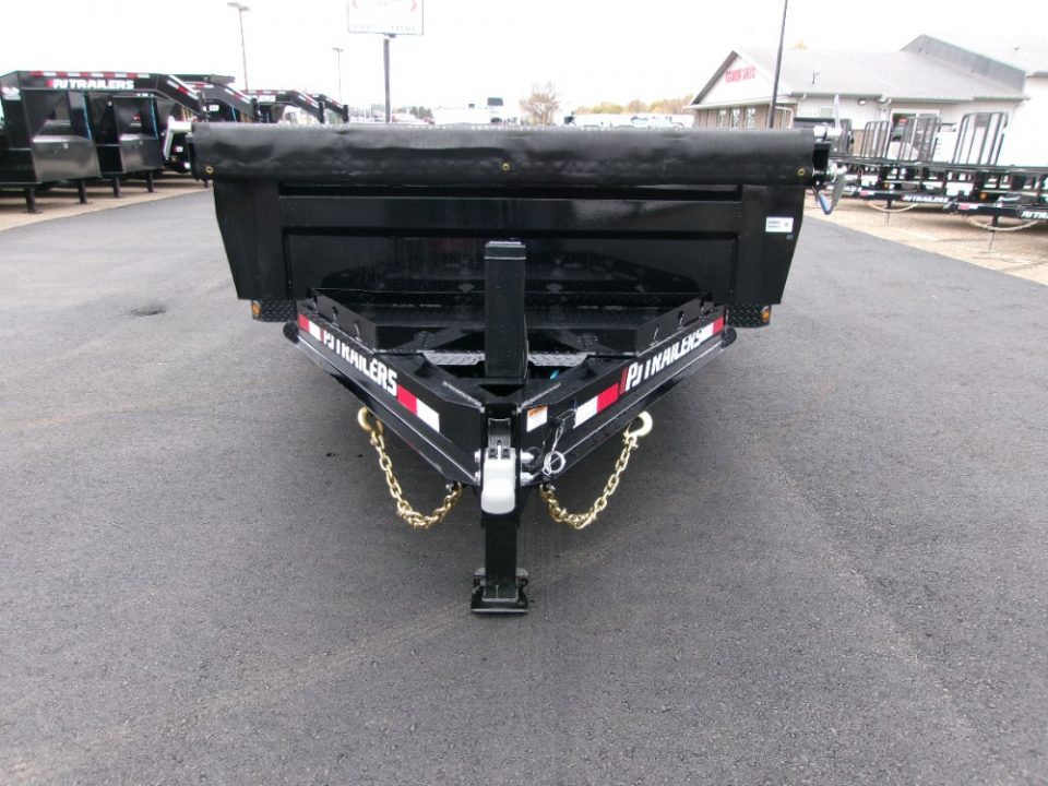 New 2027 PJ Trailers DL 83" LOW PRO Dump Trailer