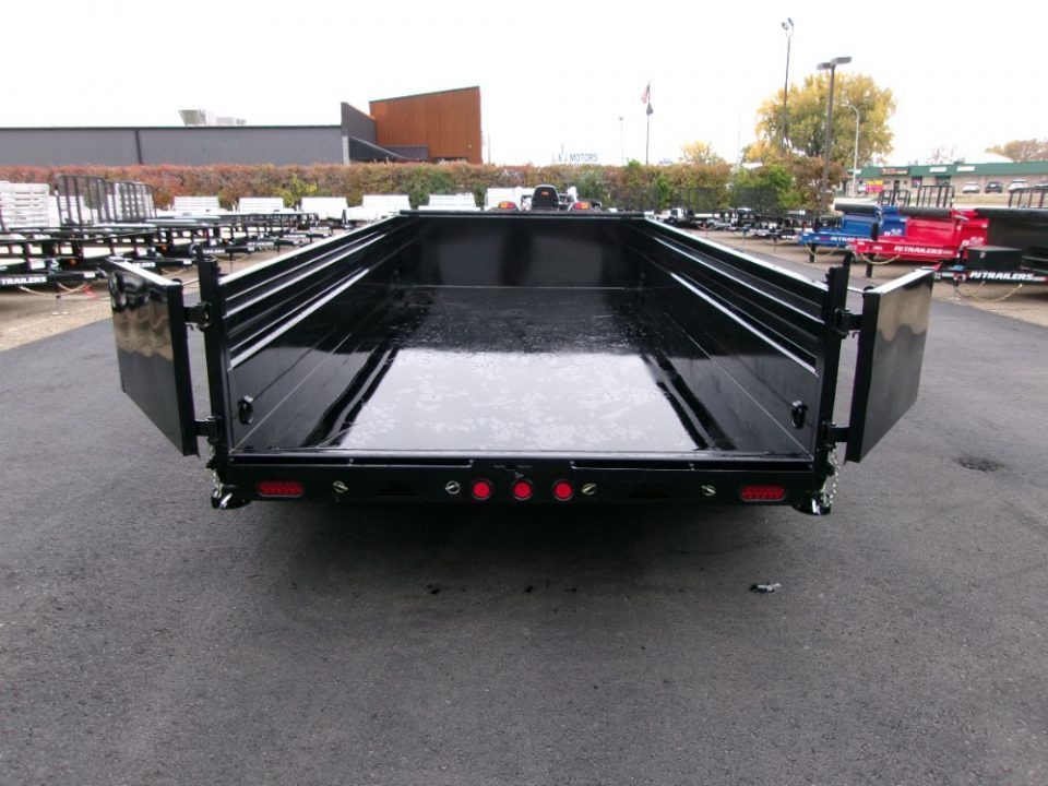 New 2027 PJ Trailers DL 83" LOW PRO Dump Trailer