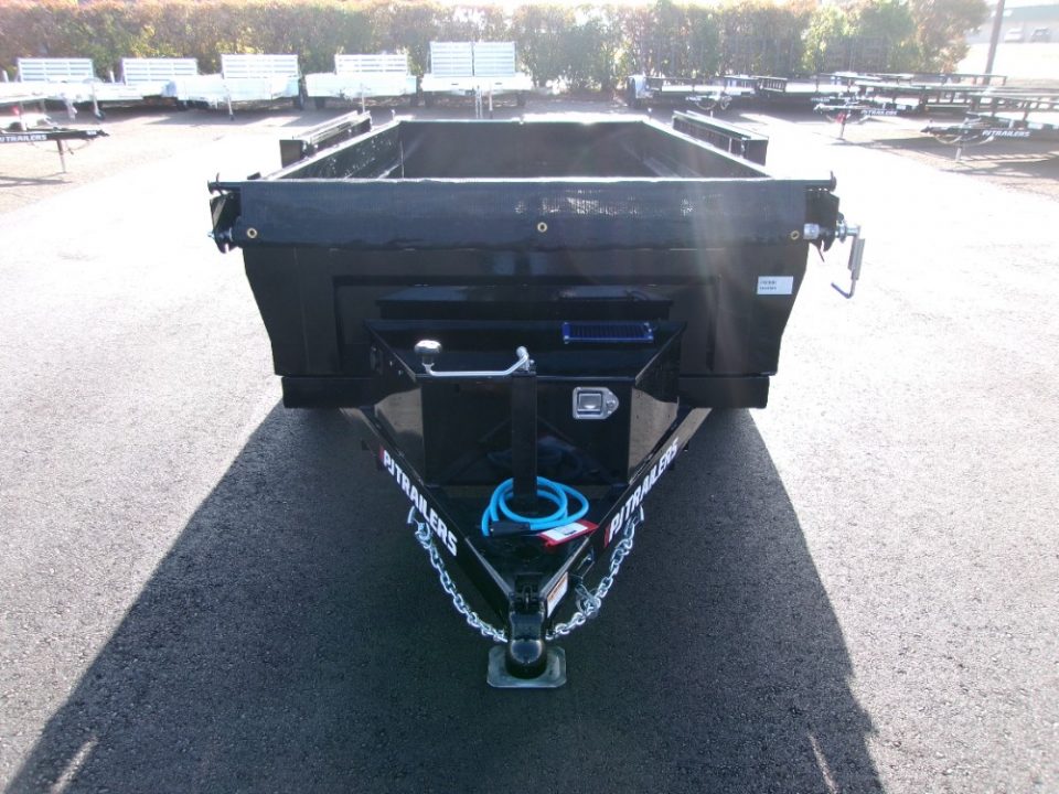 New 2027 PJ Trailers D5 60" UTILITY Dump Trailer