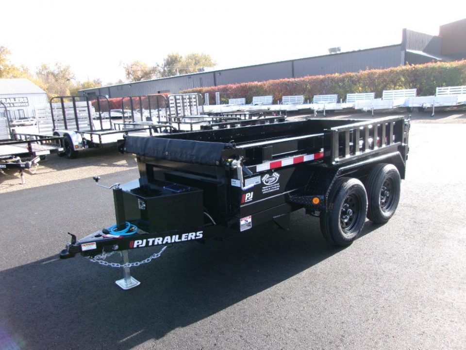 New 2027 PJ Trailers D5 60" UTILITY Dump Trailer