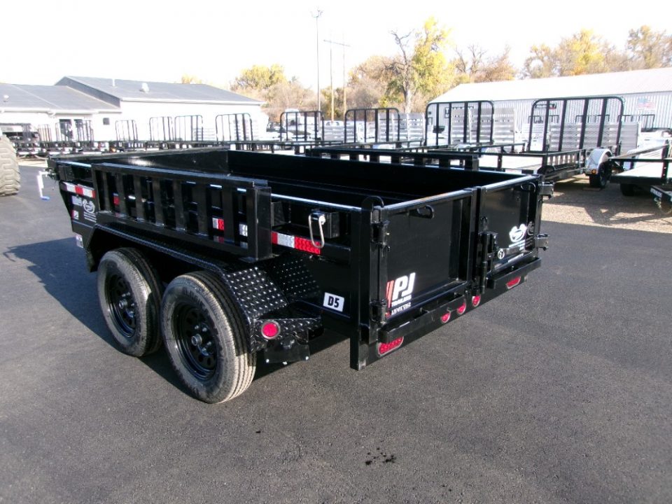 New 2027 PJ Trailers D5 60" UTILITY Dump Trailer