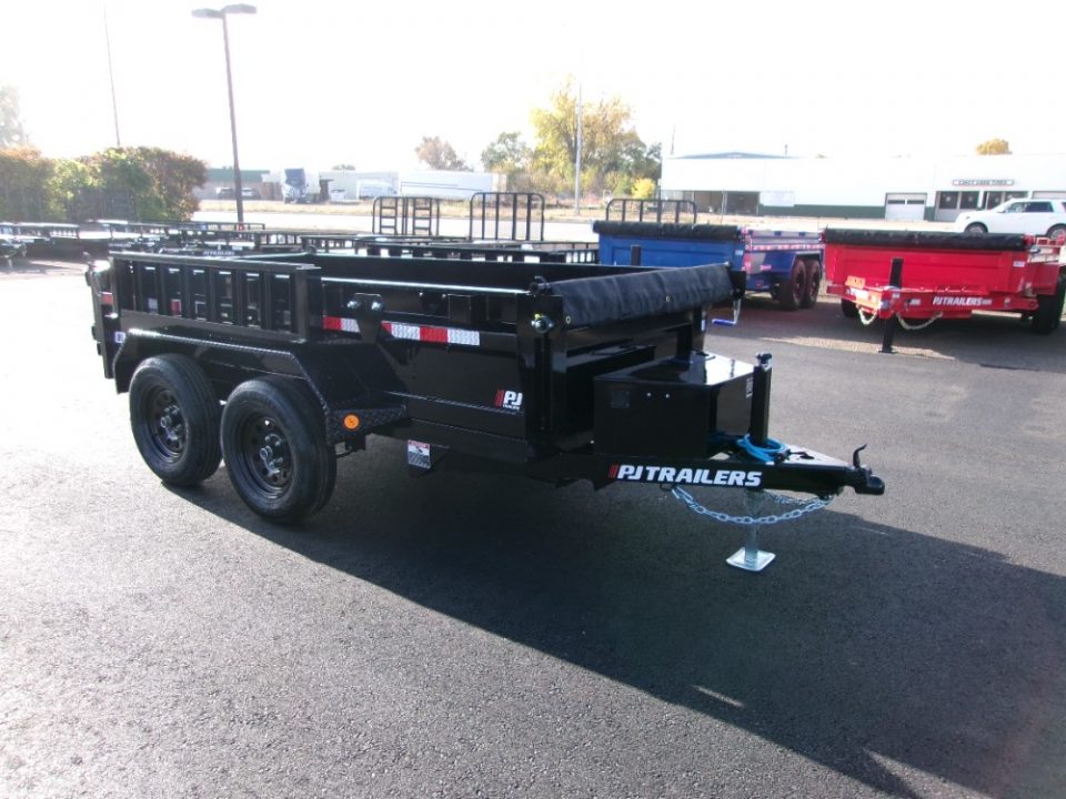 New 2027 PJ Trailers D5 60" UTILITY Dump Trailer