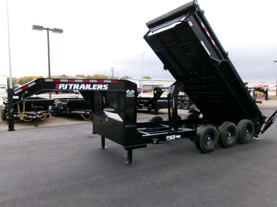 New 2027 PJ Trailers DL 83" LOW PRO Dump Trailer