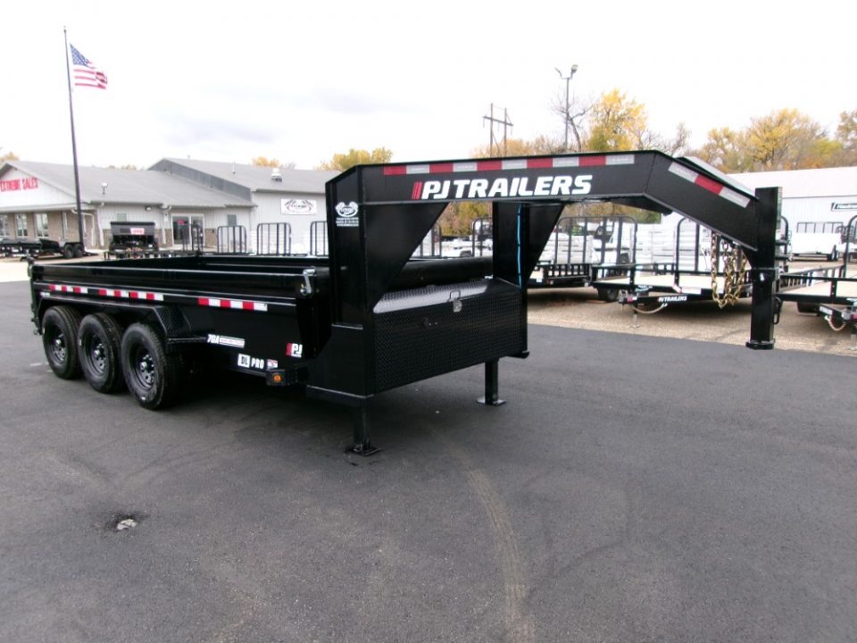 New 2027 PJ Trailers DL 83" LOW PRO Dump Trailer