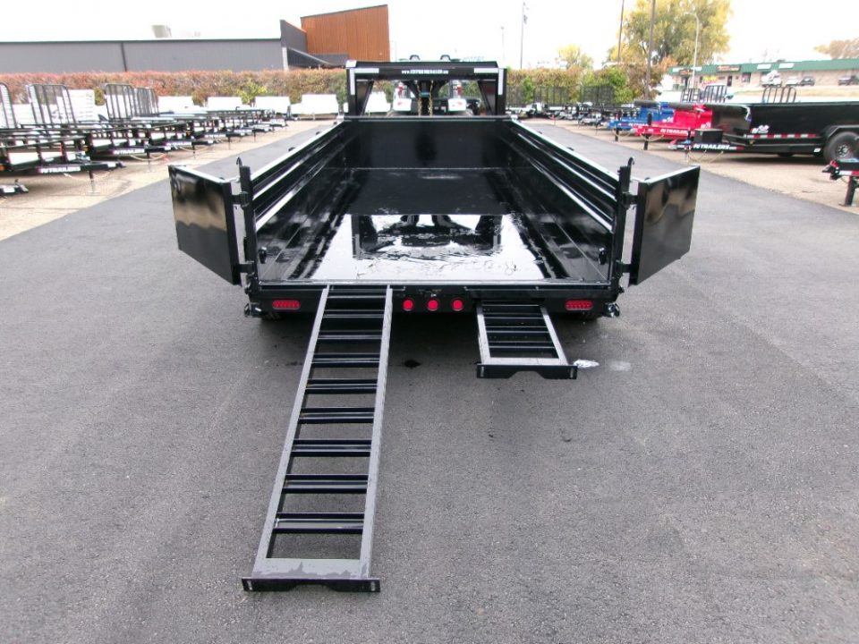 New 2027 PJ Trailers DL 83" LOW PRO Dump Trailer