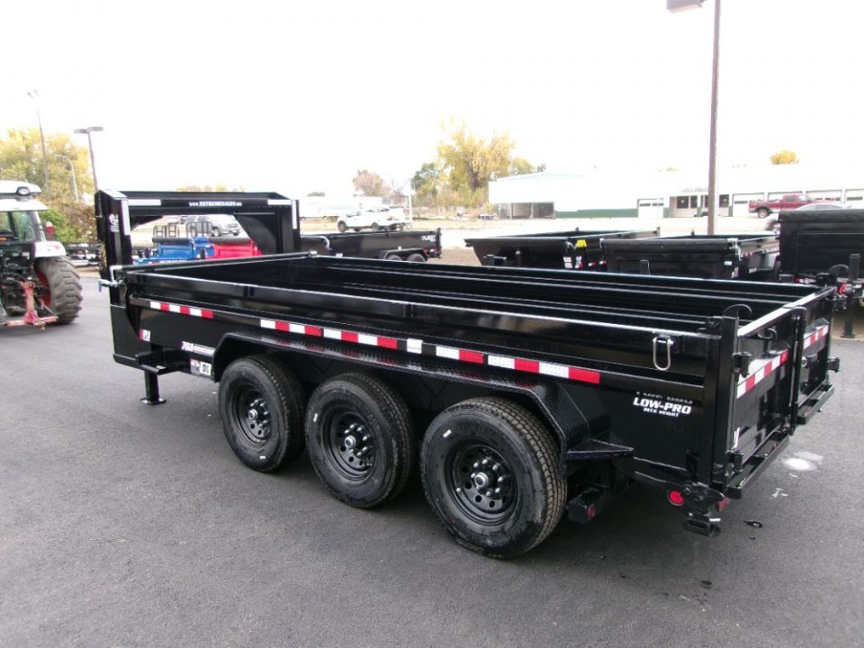 New 2027 PJ Trailers DL 83" LOW PRO Dump Trailer
