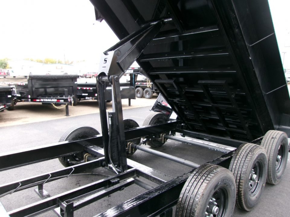 New 2027 PJ Trailers DL 83" LOW PRO Dump Trailer