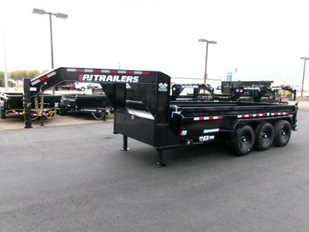 New 2027 PJ Trailers DL 83  LOW PRO Dump Trailer
