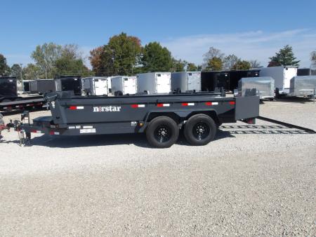 New 2027 Norstar 83x16 DCB8316072ES2GRY Dump Trailer