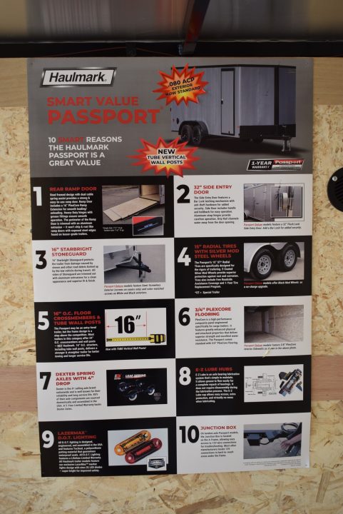 New 2027 Haulmark Passport 7x14 Cargo / Enclosed Trailer