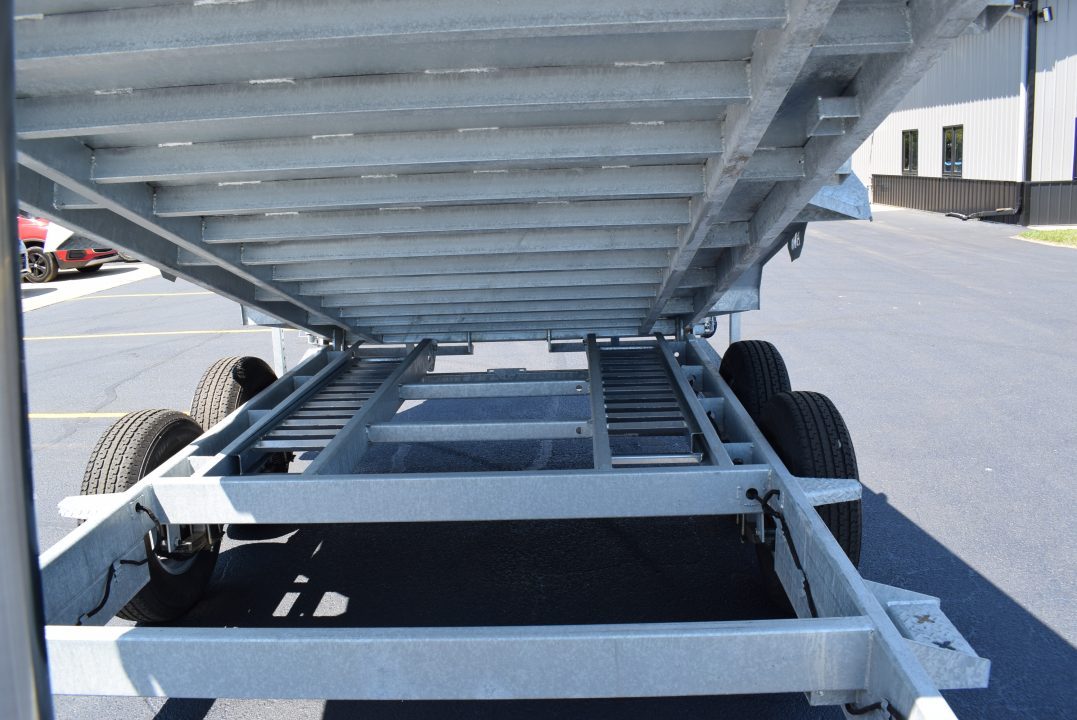 New 2027 BND Trailers 7x14 15K DUMP Dump Trailer Galvanized