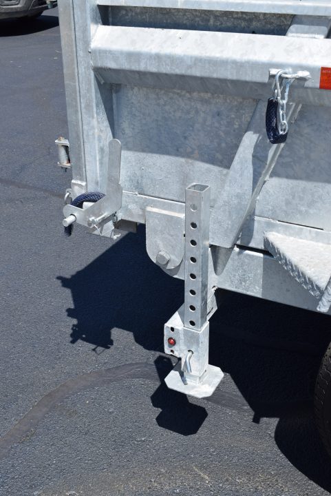 New 2027 BND Trailers 7x14 15K DUMP Dump Trailer Galvanized