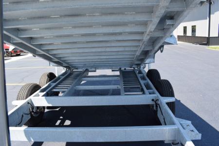 New 2027 BND Trailers 7x14 15K DUMP Dump Trailer Galvanized