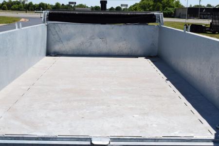 New 2027 BND Trailers 7x14 15K DUMP Dump Trailer Galvanized