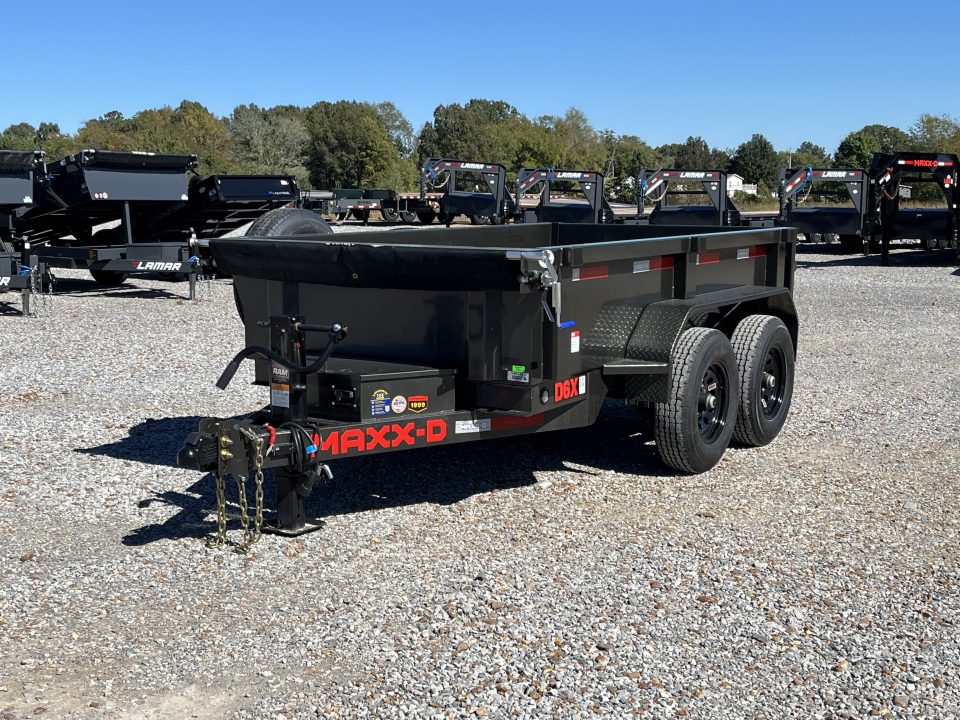 New 2027 MAXXD 60"x10' 10k Dump Trailer