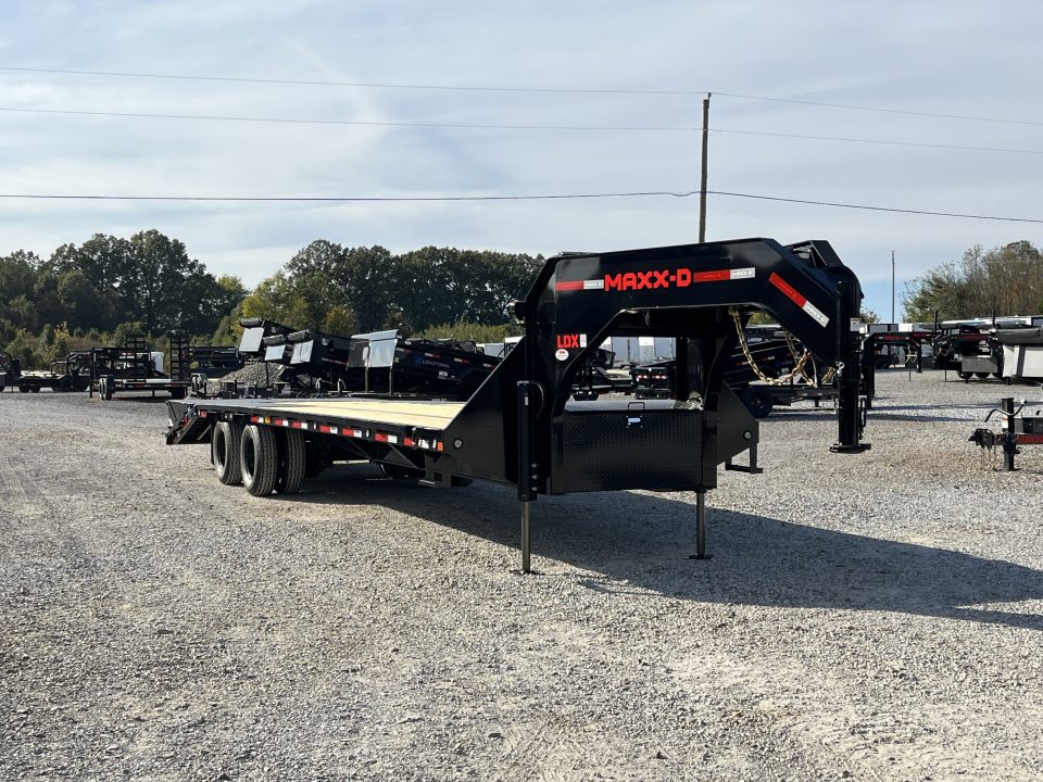 New 2027 MAXXD Gooseneck Flatbed Trailer | 102" x 30' 25K GVWR