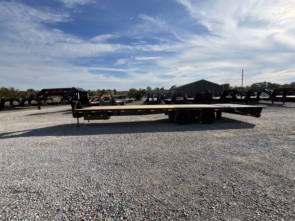 New 2027 MAXXD Gooseneck Flatbed Trailer | 102" x 30' 25K GVWR