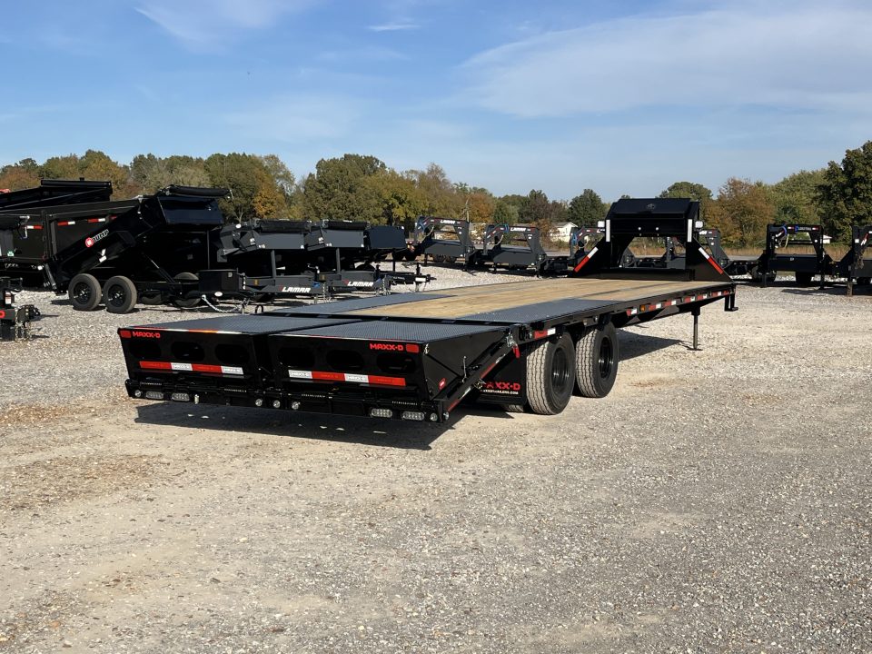 New 2027 MAXXD Gooseneck Flatbed Trailer | 102" x 30' 25K GVWR