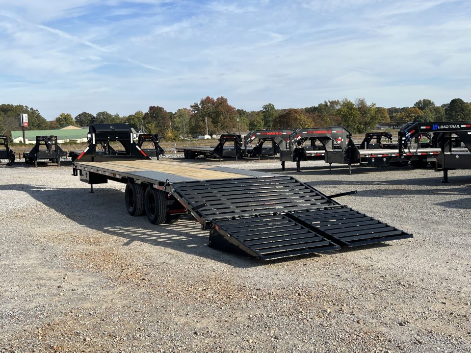 New 2027 MAXXD Gooseneck Flatbed Trailer | 102" x 30' 25K GVWR