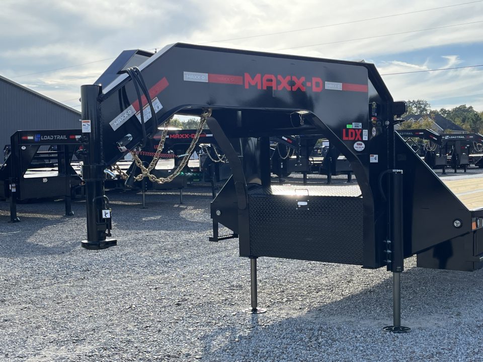 New 2027 MAXXD Gooseneck Flatbed Trailer | 102" x 30' 25K GVWR