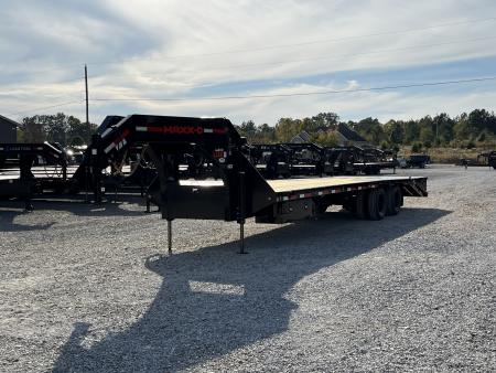 New 2027 MAXXD Gooseneck Flatbed Trailer | 102" x 30' 25K GVWR