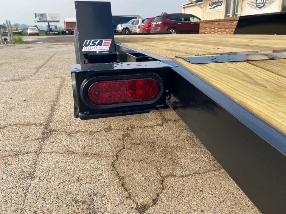 New 2027 AMO 82x18 TA2 Flat Deck 7k Car Hauler