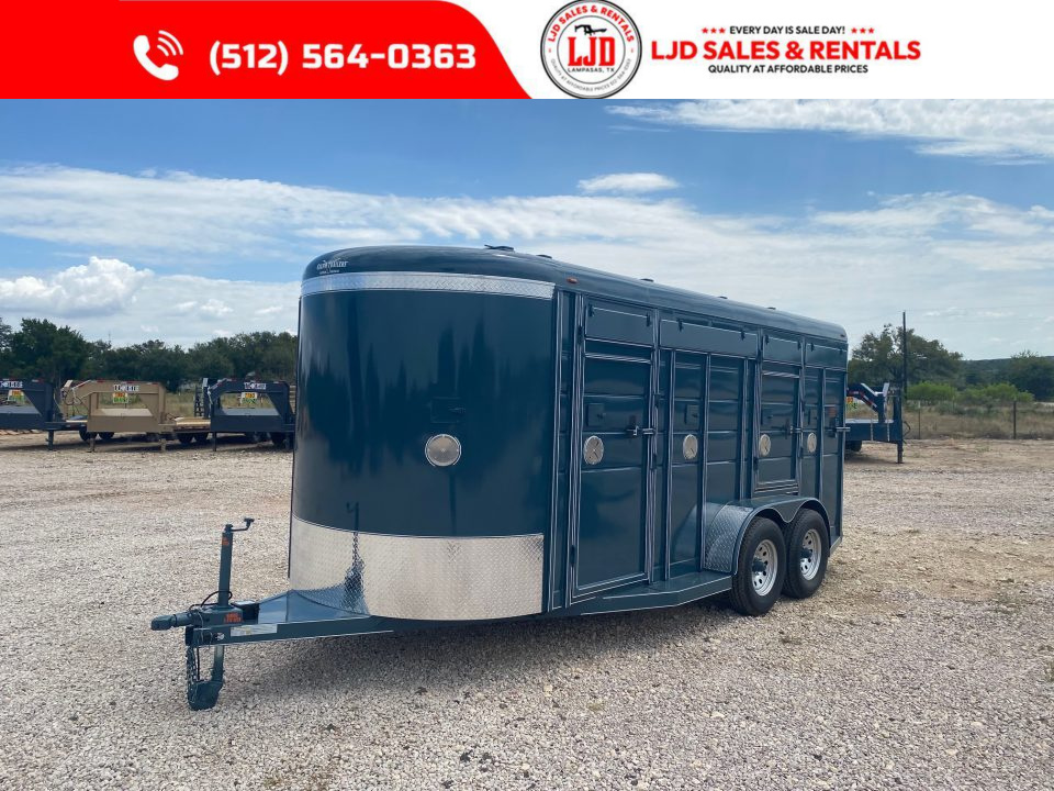 New 2027 Calico Trailers - 18 X 6'8 X 7' Stock Trailer