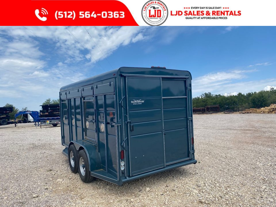New 2027 Calico Trailers - 18 X 6'8 X 7' Stock Trailer