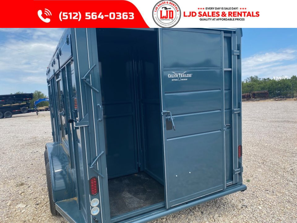 New 2027 Calico Trailers - 18 X 6'8 X 7' Stock Trailer